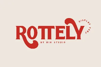 Rottely font