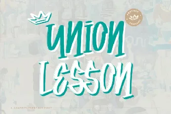 Union Lesson font