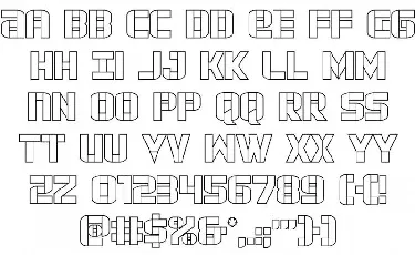 Force Commander font