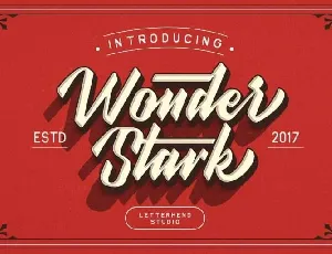 Wonder Stark font