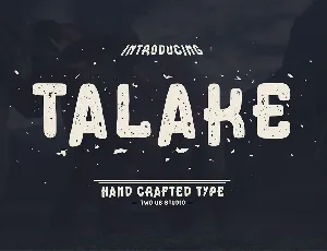 Talake font