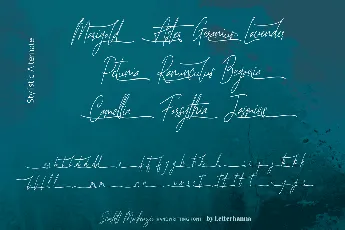 Scarlett Mackenzie Free font