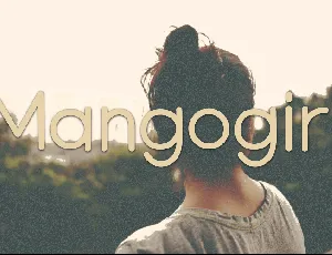 Mangogirl font