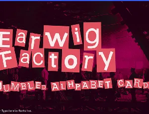 Earwig Factory font