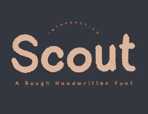 Scout font