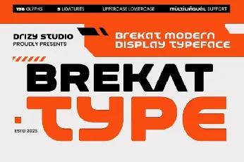 Brekat font