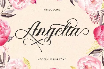 Angelta font