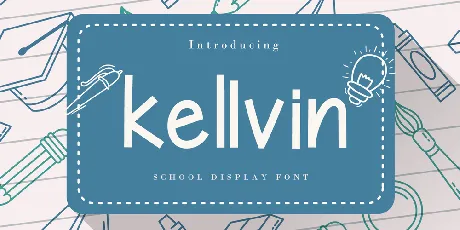 Kellvin font