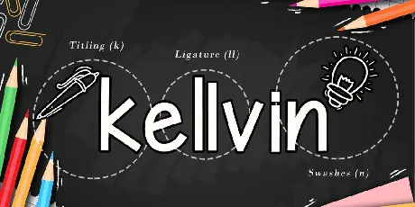 Kellvin font