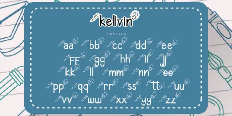 Kellvin font