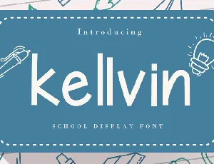 Kellvin font