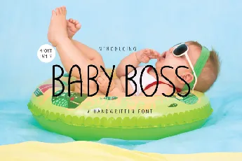 Baby Boss font