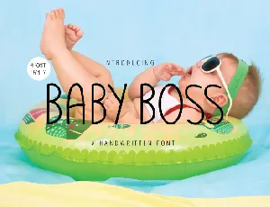 Baby Boss font