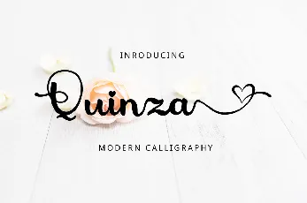 Quinza font