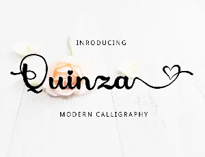 Quinza font