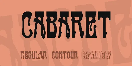 Cabaret font