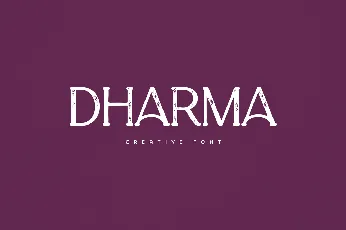 Dharma font