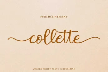 Collette font