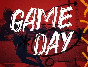 Game Day Brush font