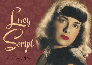 Lucy Script font