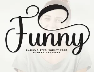 Funny Calligraphy font