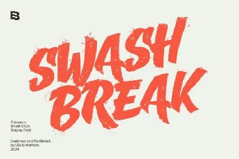 Swash Break font