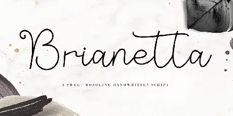 Brianetta font