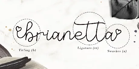 Brianetta font