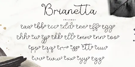 Brianetta font