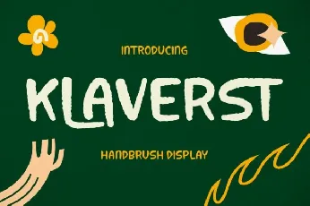 Klaverst font