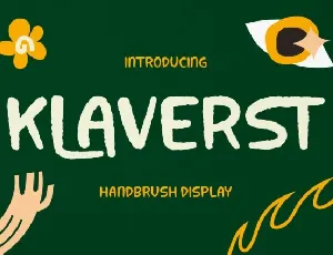 Klaverst font