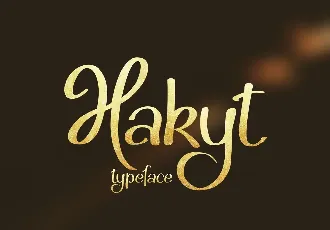 Hakyt font