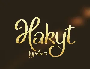 Hakyt font