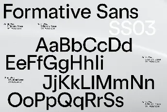 Formative font