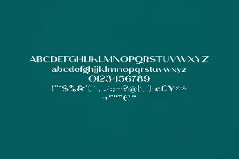 Destry font