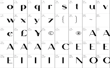 Destry font