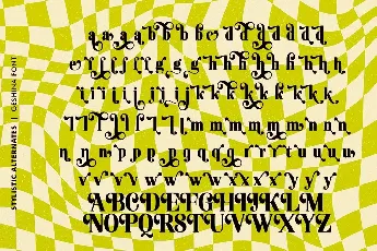 Geshina font