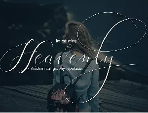 Heavenly Script font