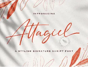 Attagiel font