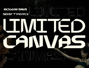 LIMITED CANVAS DEMO font