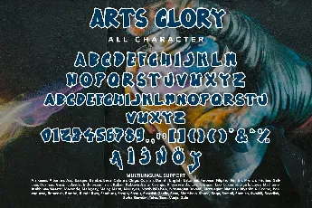 Arts Glory font