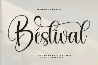 Bestival Script Typeface font