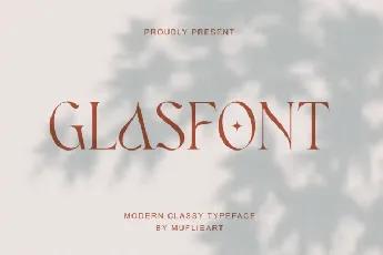 Glasfont