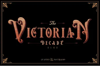 Victorian Decade Demo Version font