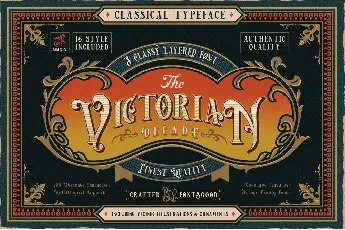 Victorian Decade Demo Version font