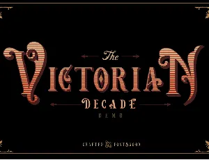 Victorian Decade Demo Version font