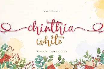 chinthia white font