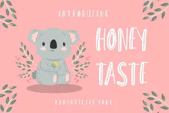 Honey Taste font