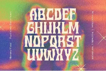 Psychedelic Reminiscent - Demo font