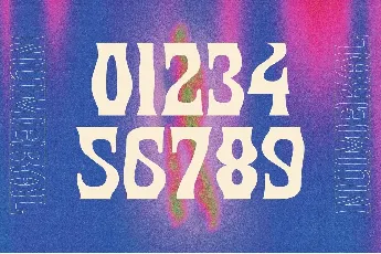 Psychedelic Reminiscent - Demo font